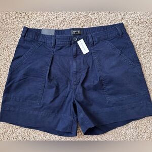 Banana Republic Factory Authentic Chino Shorts, mid-rise, 5-inch, size 16, NWT